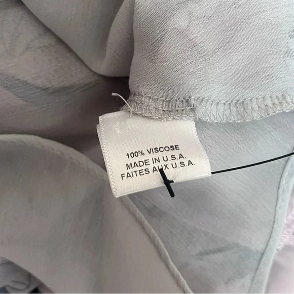 MISA Los Angeles Pink Floral Print Ruffle Mini Dress Women Size S - Picture 9 of 9